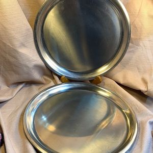 Bundle of 2 Stainless steel Denmark trays
